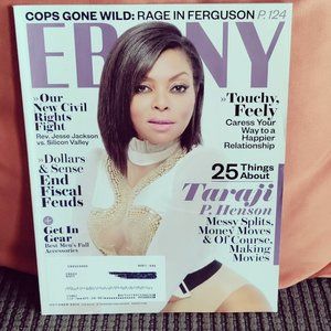 Ebony Magazine Taraji P. Henson Dollar & Sense October 2014